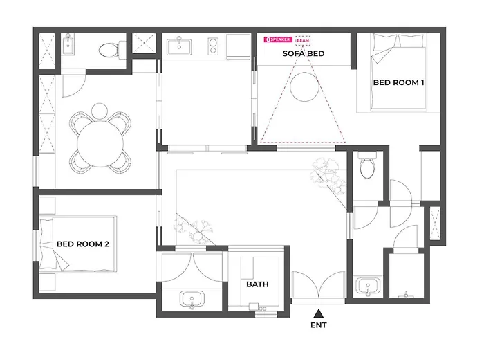 Luxury Hanok Heritage Courtyard Villa *